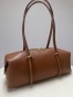 Torebka skórzana damska hit baguette  camel