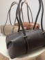 Torebka skórzana damska hit baguette  camel