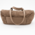 Włoska skórzana torebka - kamienny beż / Taupe