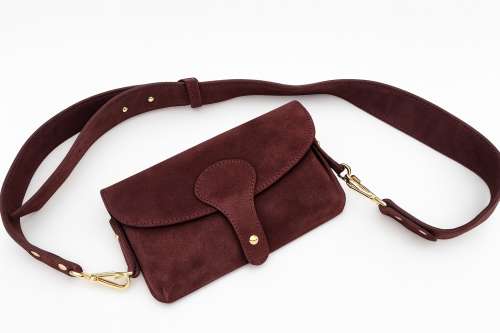 Włoska skórzana torebka listonoszka