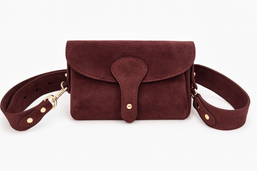 Włoska skórzana torebka listonoszka